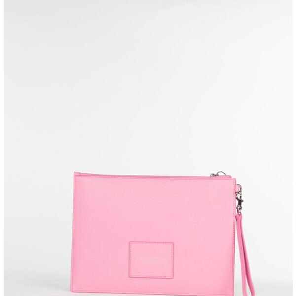 MARC JACOBS The Large Leather Pouch Ribbon Pink - Image 3