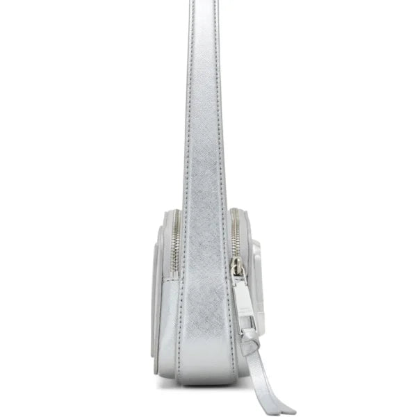 Marc Jacobs The Slingshot Shoulder Bag - Silver - Image 7