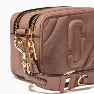 MARC JACOBS The Moto Shot DUSTY BEIGE Leather Camera Bag - Image 2