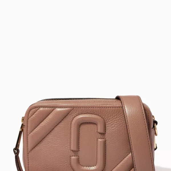 MARC JACOBS The Moto Shot DUSTY BEIGE Leather Camera Bag - Image 5