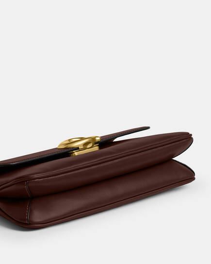 Coach Jet Shoulder Bag - Dark Brown - Image 8