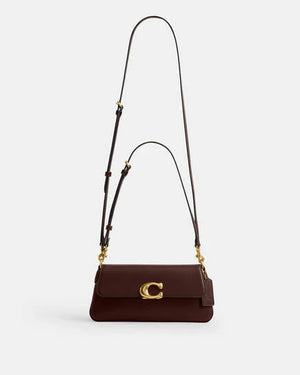 Coach Jet Shoulder Bag - Dark Brown - Image 3