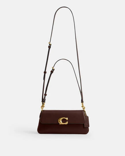 Coach Jet Shoulder Bag - Dark Brown - Image 3