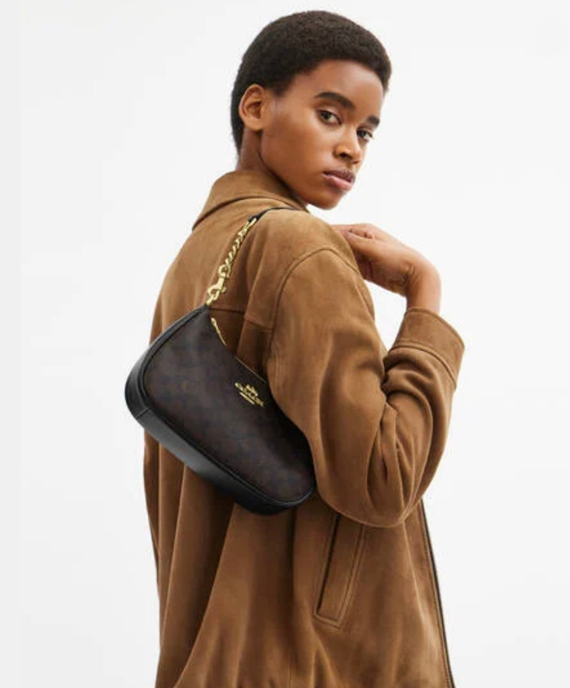 Teri Shoulder Bag In Signature Canvas