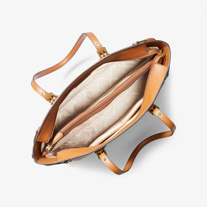Michael Kors Voyager Medium Logo Tote Bag Vanilla - Image 2