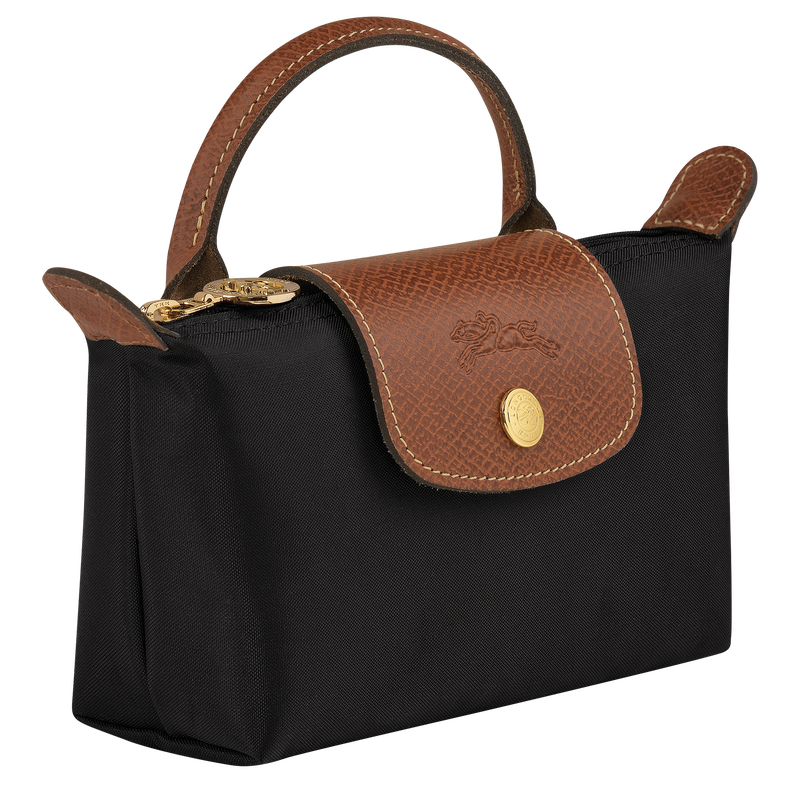 Le Pliage Original Pouch with handle Black - Image 3