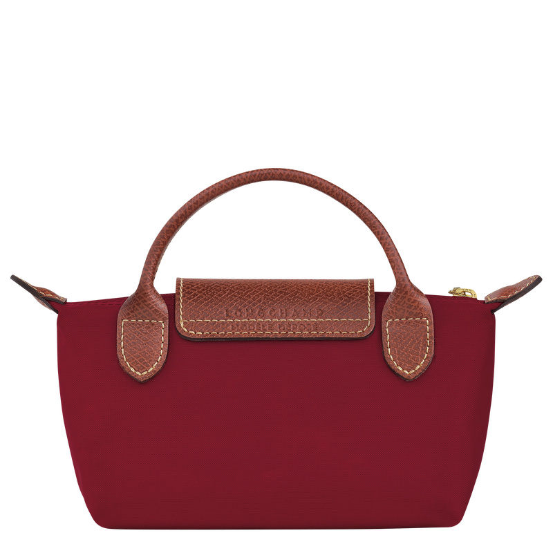 Le Pliage Original Pouch with handle Red - Image 4