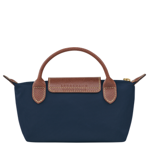 Le Pliage Original Pouch with handle Navy - Image 4