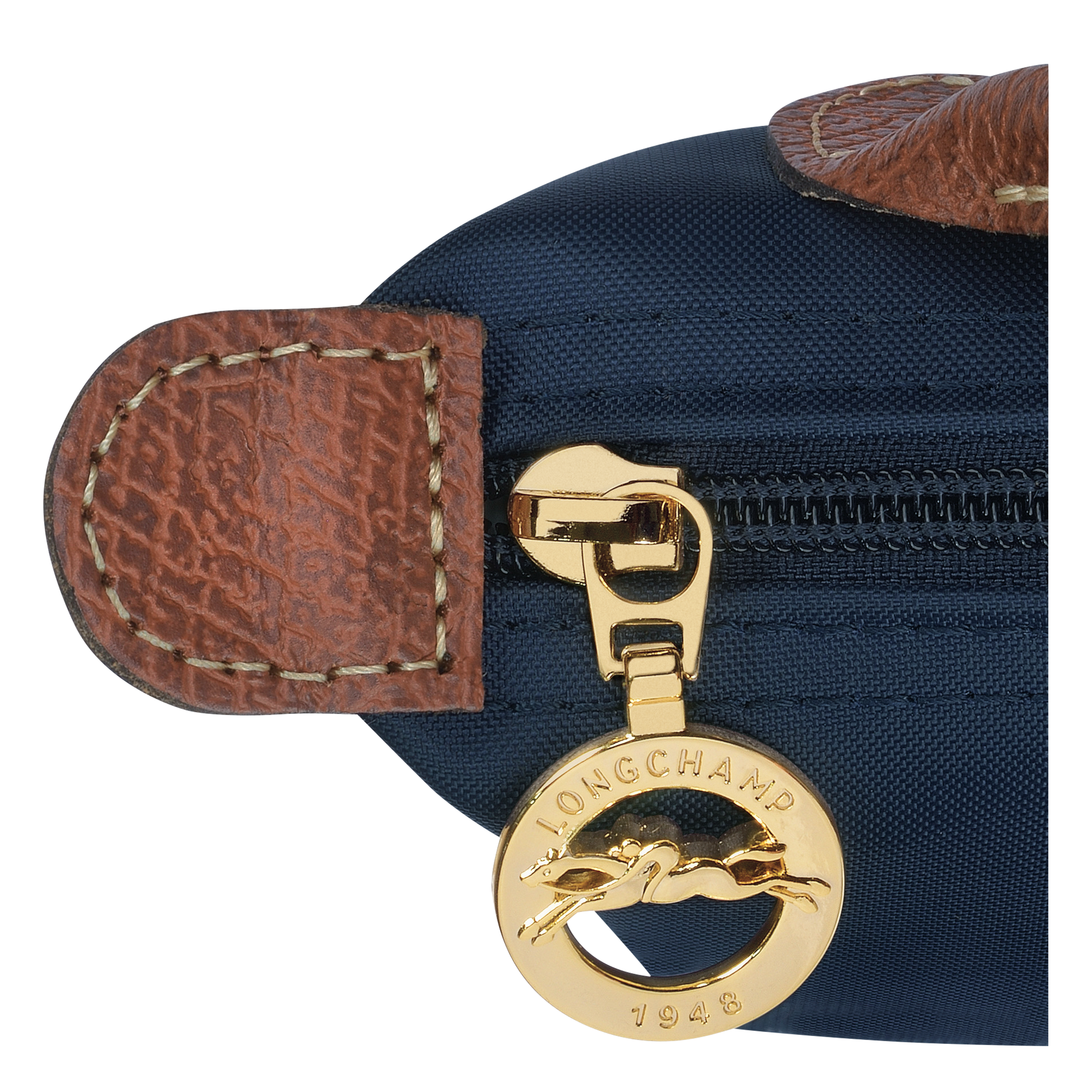Le Pliage Original Pouch with handle Navy - Image 5
