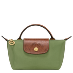 Le Pliage Original Pouch with handle Lichen