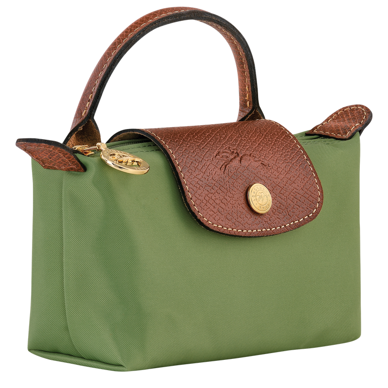 Le Pliage Original Pouch with handle Lichen - Image 3