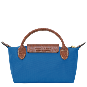 Le Pliage Original Pouch with handle Cobalt - Image 4