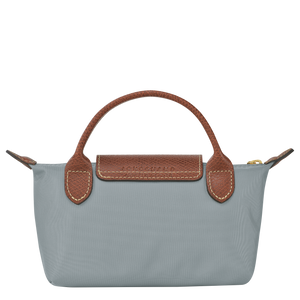 Le Pliage Original Pouch with handle Steel - Image 4