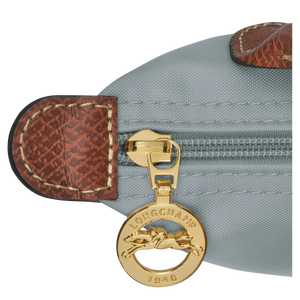 Le Pliage Original Pouch with handle Steel - Image 5