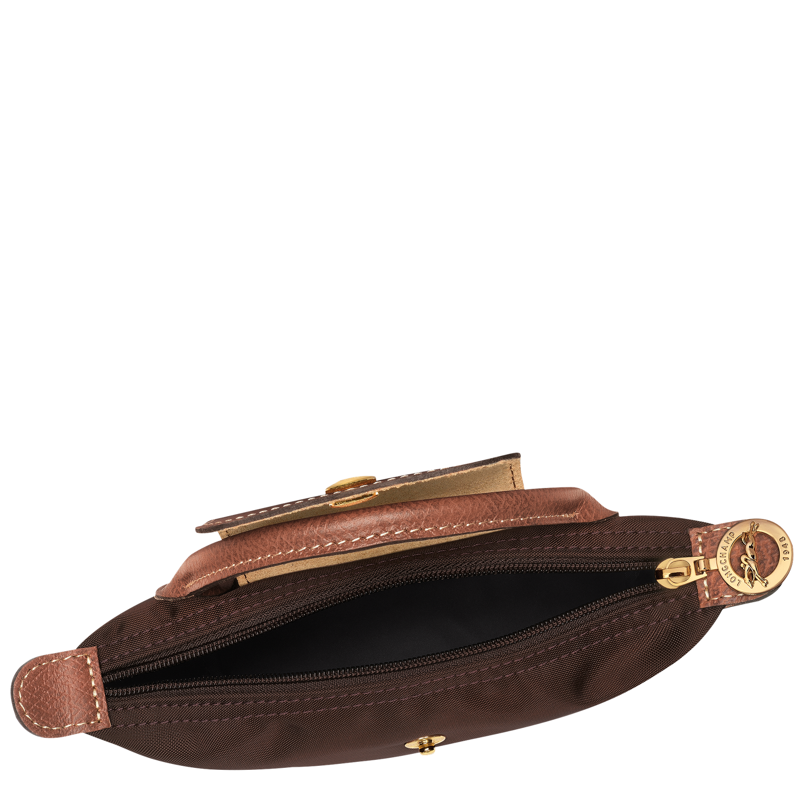 Le Pliage Original Pouch with handle Ebony - Image 5