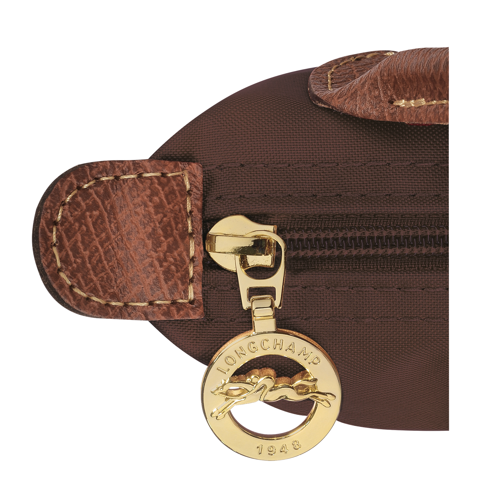 Le Pliage Original Pouch with handle Ebony - Image 6