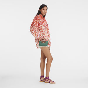 Le Pliage Original Pouch with handle Sage - Image 2