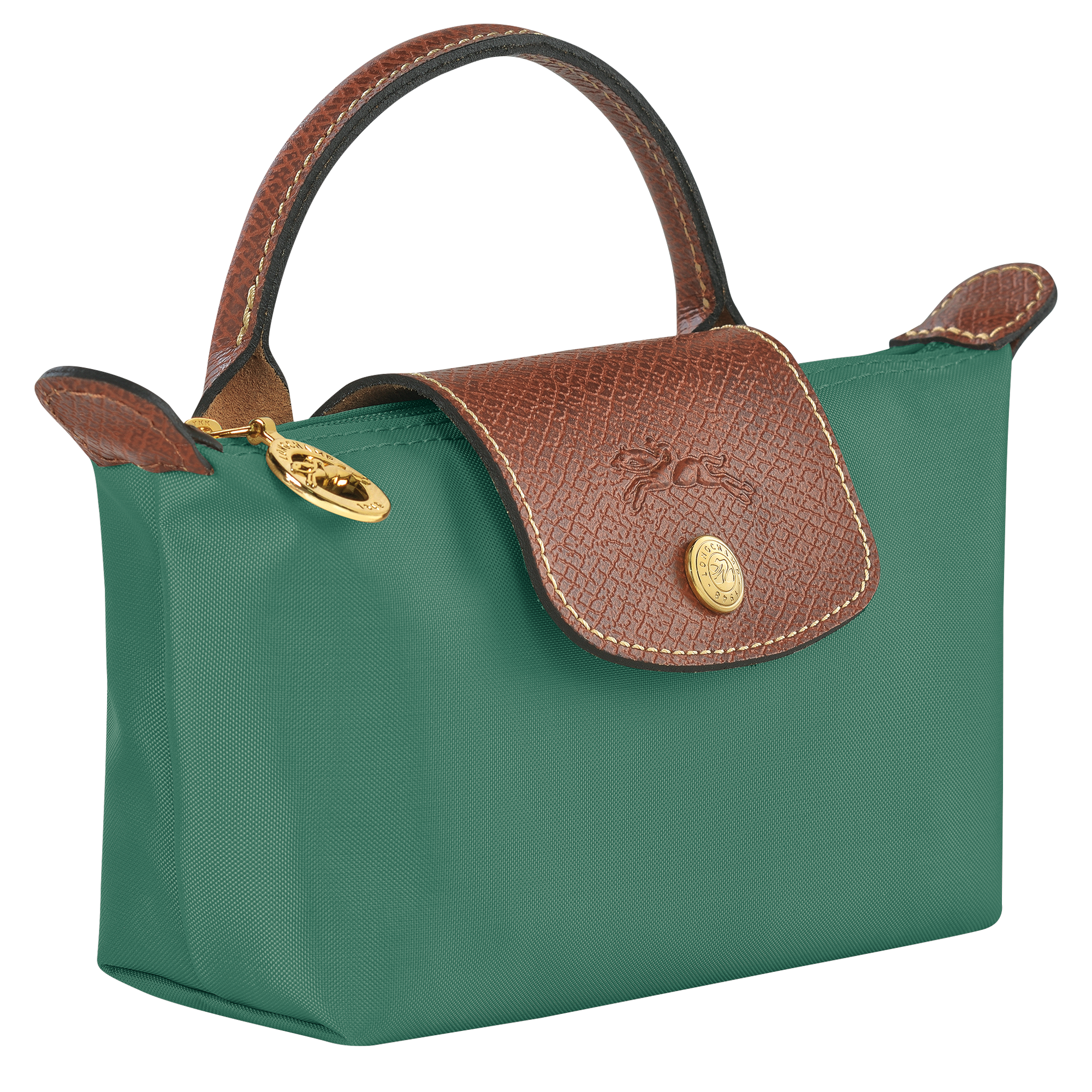 Le Pliage Original Pouch with handle Sage - Image 3