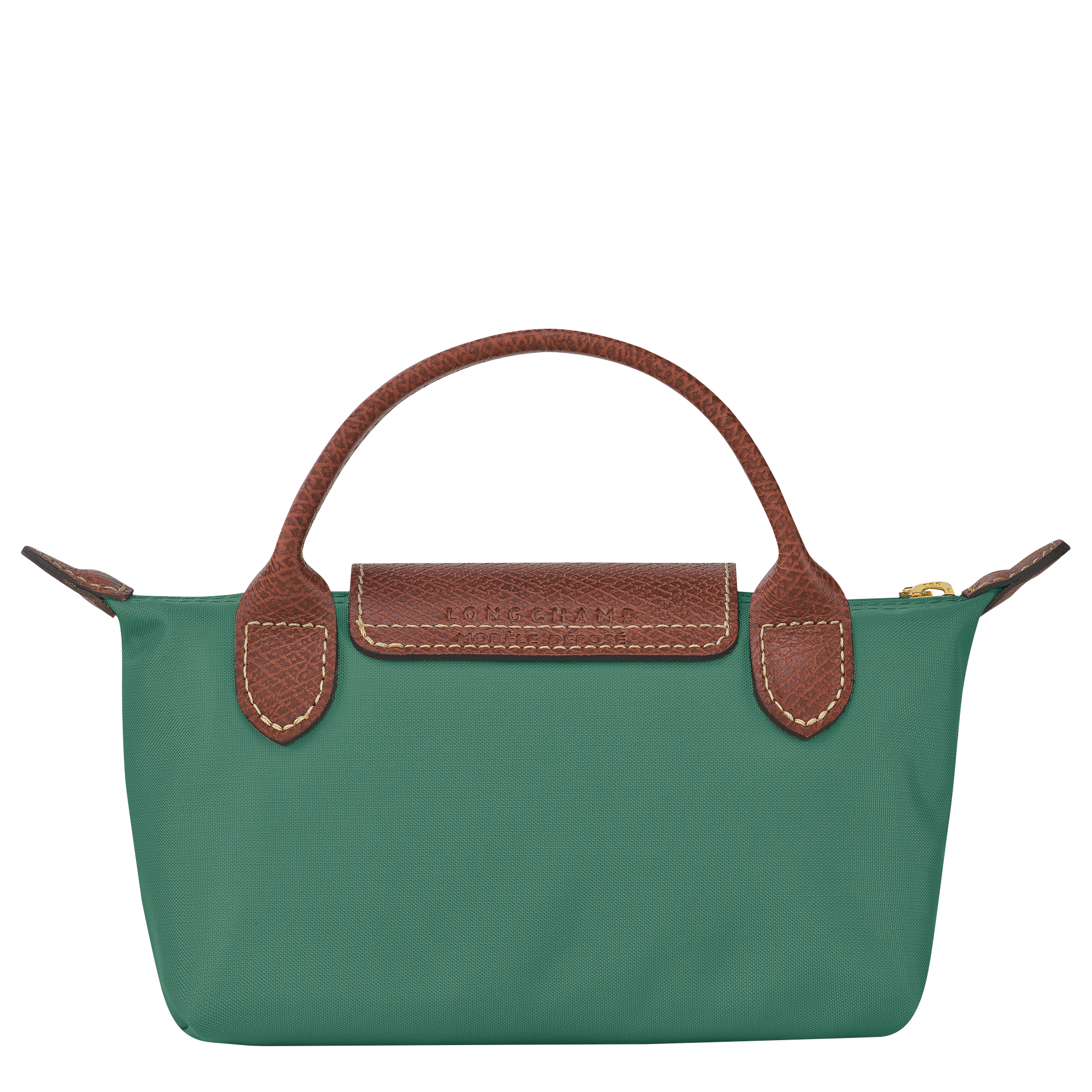 Le Pliage Original Pouch with handle Sage - Image 4