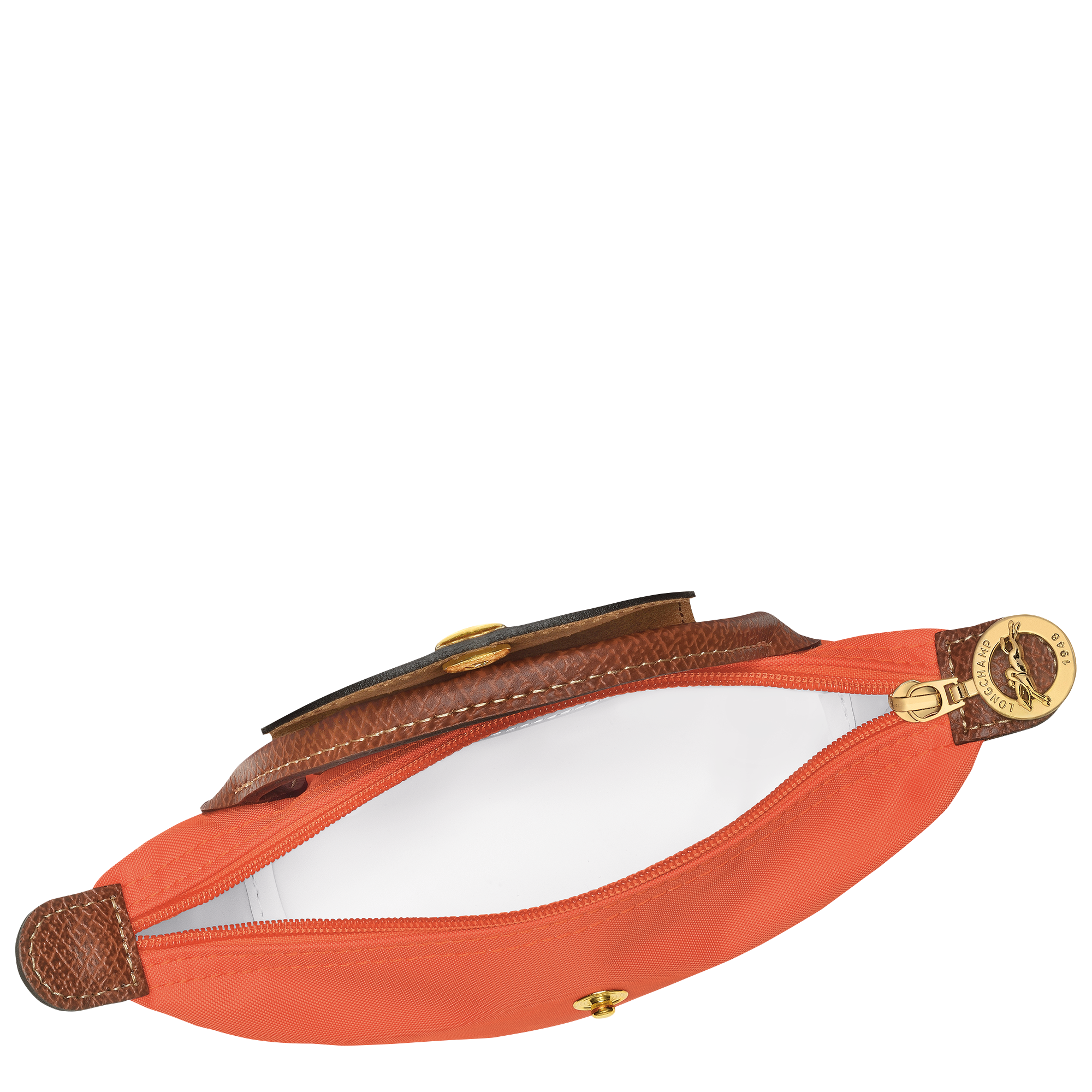 Le Pliage Original Pouch with handle Orange - Image 5
