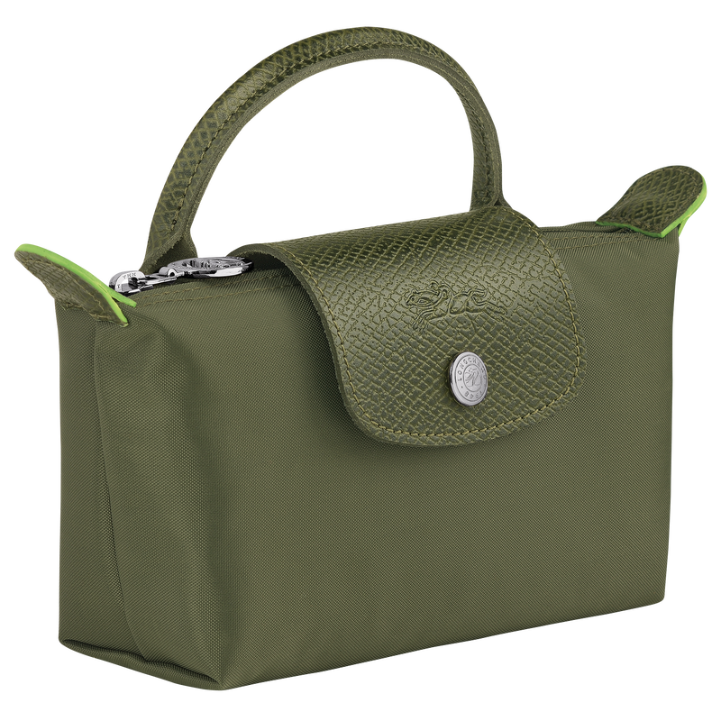 Le Pliage Green Pouch with handle Forest - Image 3