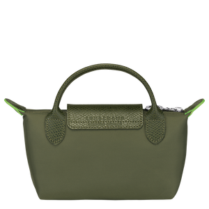 Le Pliage Green Pouch with handle Forest - Image 4