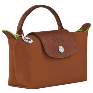 Le Pliage Green Pouch with handle Cognac - Image 3