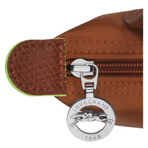 Le Pliage Green Pouch with handle Cognac - Image 5