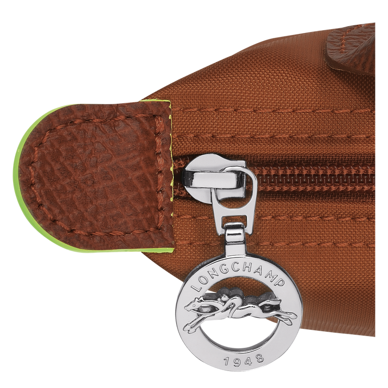 Le Pliage Green Pouch with handle Cognac - Image 5