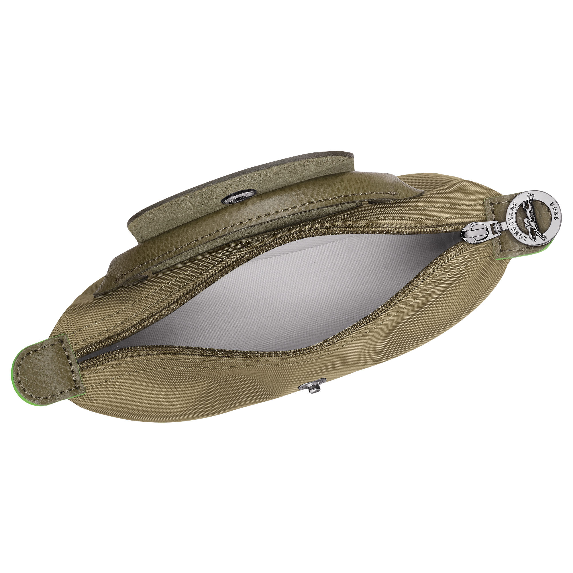 Le Pliage Green Pouch with handle Artichoke - Image 5