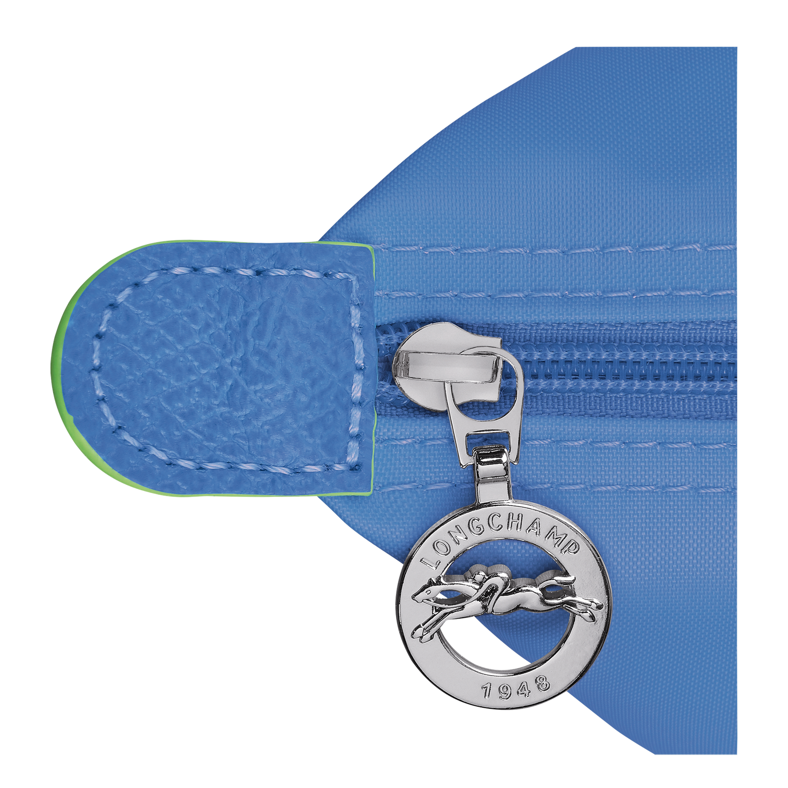 Le Pliage Green Pouch with handle Cornflower - Image 5