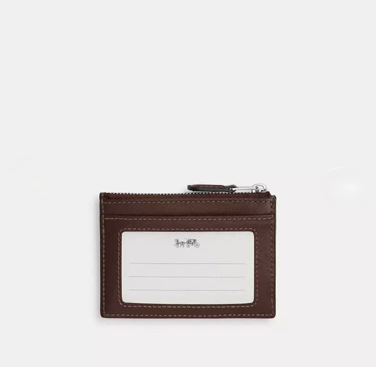 Coach Mini Skinny ID Case in Signature Jacquard