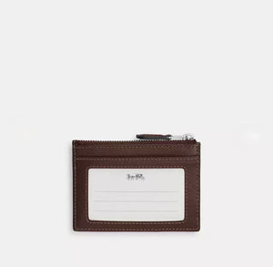 Coach Mini Skinny ID Case in Signature Jacquard