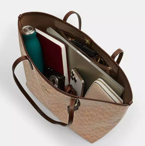 Coach City Tote Bag In Signature Canvas,