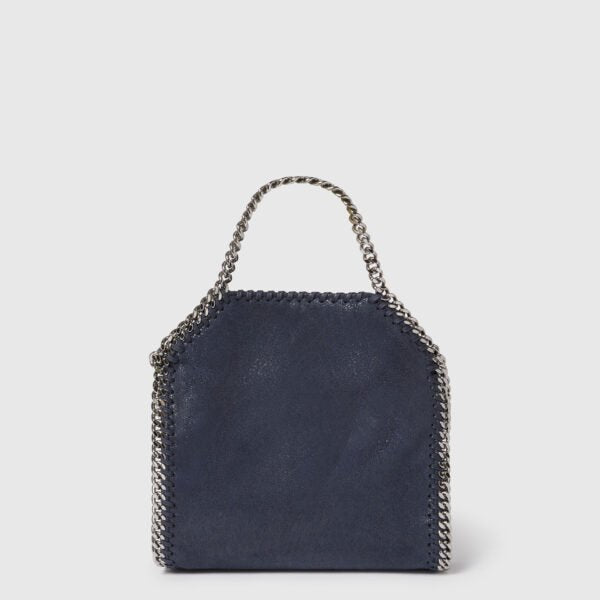 Stella McCartney Falabella Tiny Tote Bag Black Midnight - Image 6