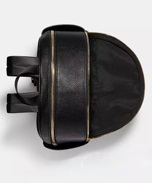 Coach black Court Backpack