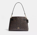 Coach Hanna Shoulder Bag In Signature Canvas