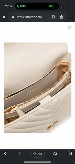 Pinko handbag Lady Love Bag Puff chevron
