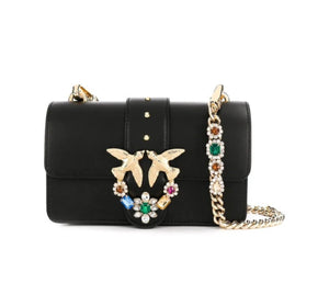 Pinko Love Mini Jewels Crossbody Bag