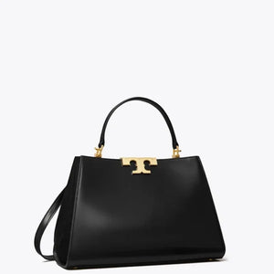 Tory Burch Eleanor Pebbled Stachel Bag Black - Image 2
