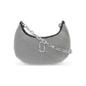 MARC JACOBS The Curve Leather Shoulder Bag - Silver - Image 2