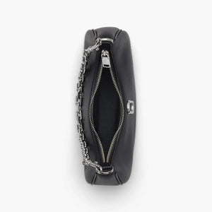 MARC JACOBS The Curve Leather Shoulder Bag - Black - Image 2
