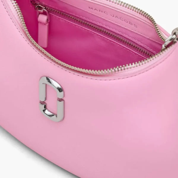 MARC JACOBS The Curve Leather Shoulder Bag - Pink - Image 5