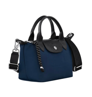 navy blue Longchamp Le Pliage Energy extra-small handbag