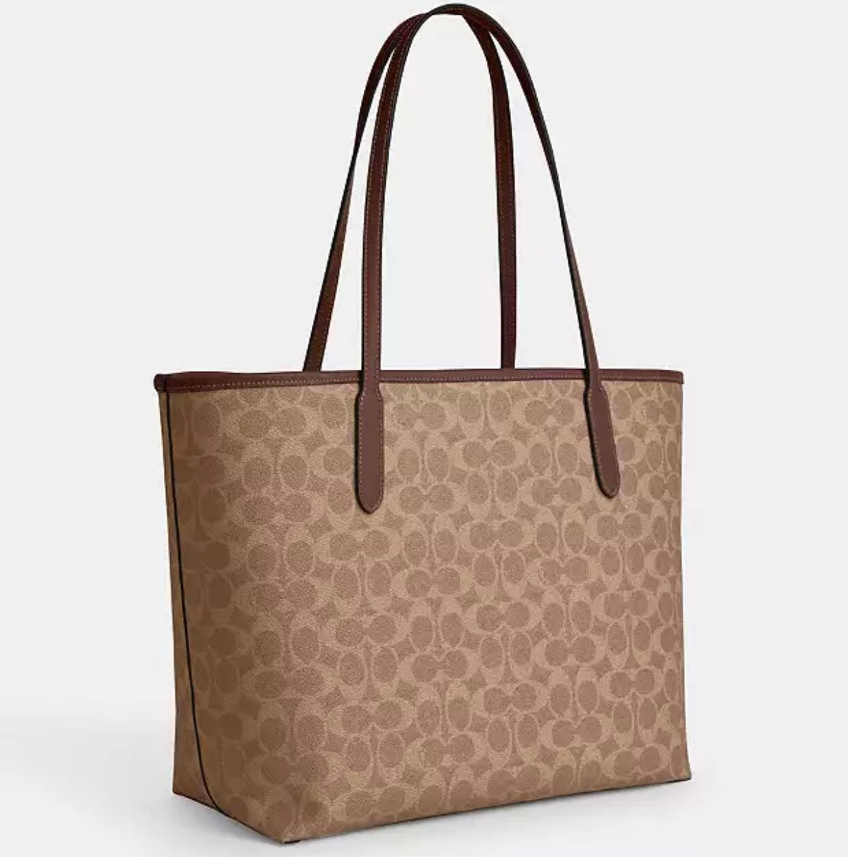 Coach City Tote Bag In Signature Canvas,