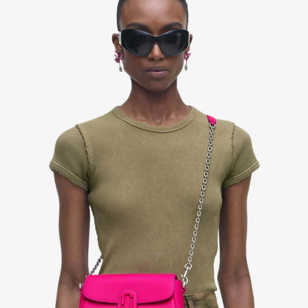 MARC JACOBS The Clover Shoulder Bag – Pink - Image 7
