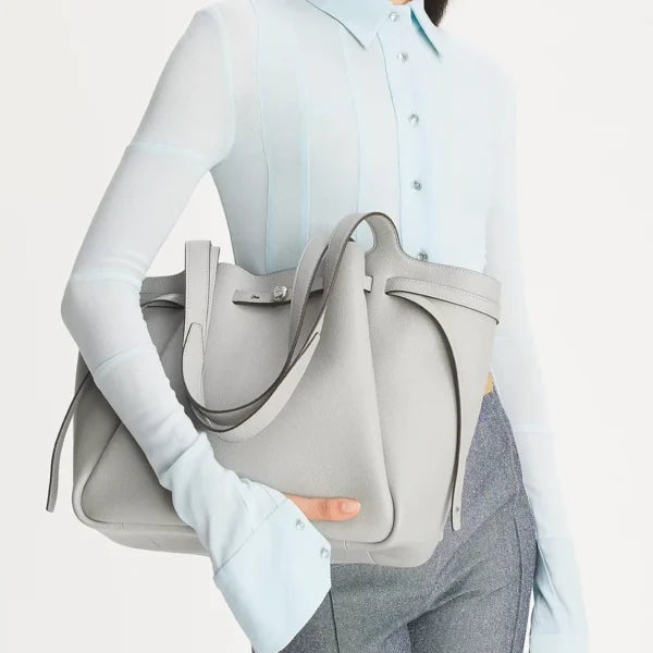 Tory Burch Romy Tote Light Granite - Image 3