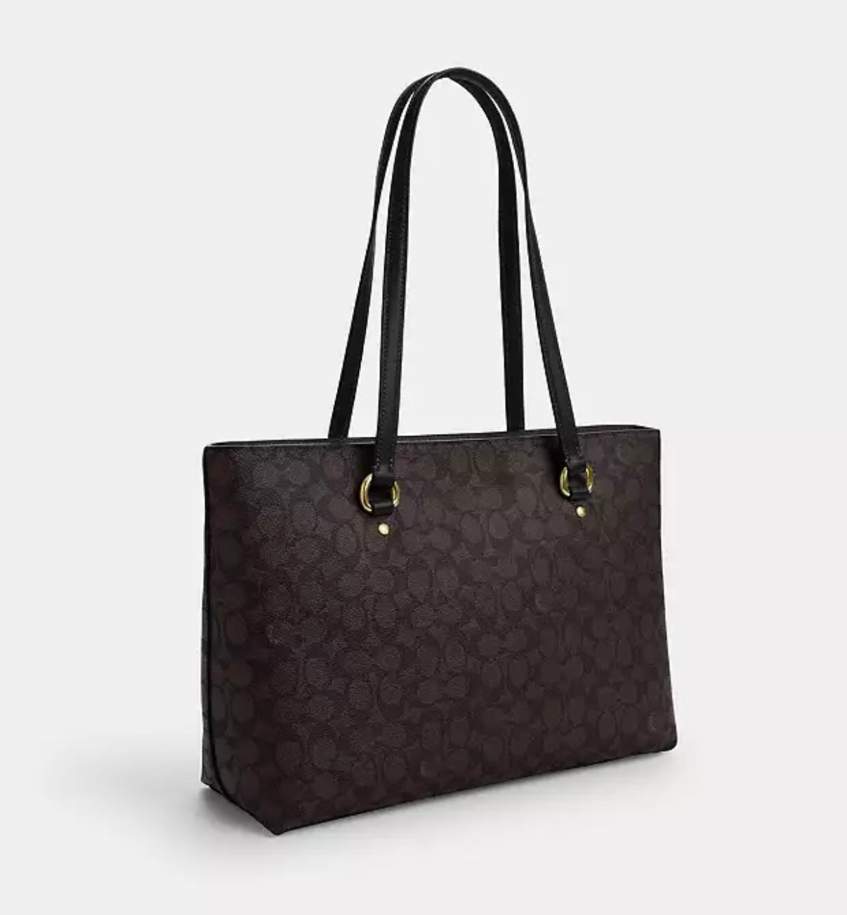 Coach Station Tote Bag In Signature Canvas,