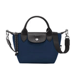 navy blue Longchamp Le Pliage Energy extra-small handbag