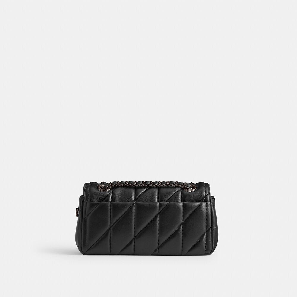 Tabby Shoulder Bag 20 With Quilting leather Black Dark - Image 3